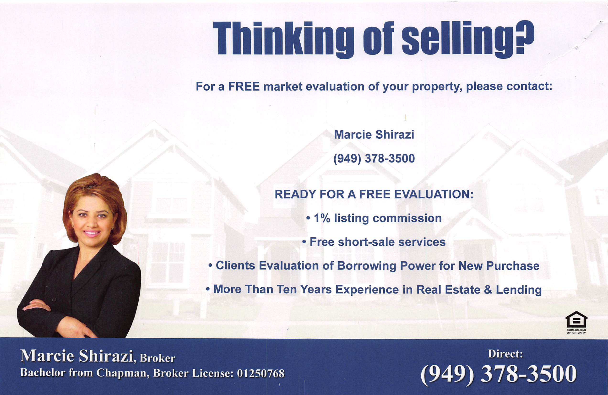 Realtor Ad – Advertises Real Estate Services and Mortgage Origination